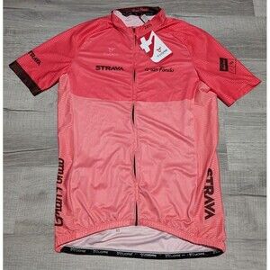 NWT New Strava Men's Cycling Jersey Cuore May 5 Gran Fondo 100 Sz XXL 2XL